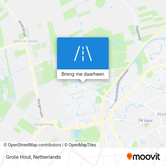 Grote Hout kaart