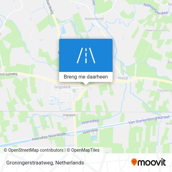 Groningerstraatweg kaart