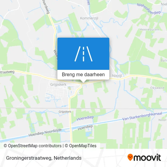 Groningerstraatweg kaart