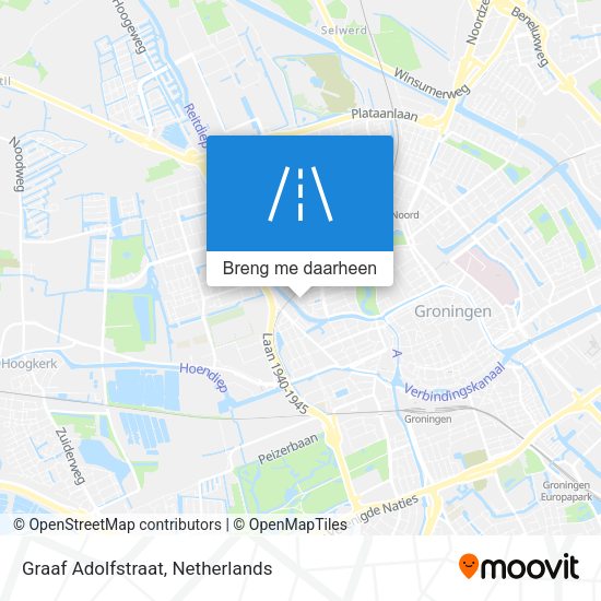 Graaf Adolfstraat kaart