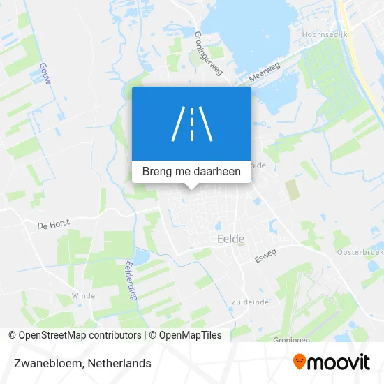 Zwanebloem kaart