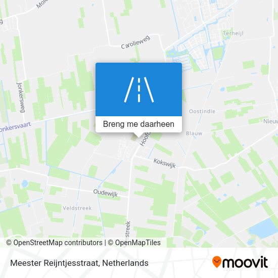 Meester Reijntjesstraat kaart