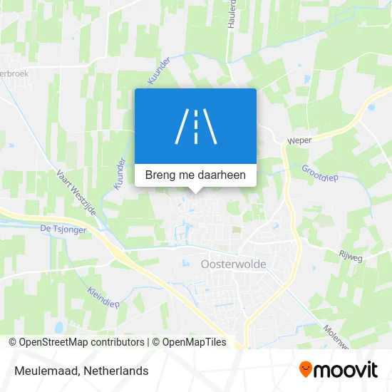 Meulemaad kaart