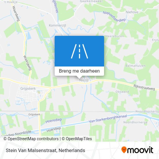 Stein Van Malsenstraat kaart