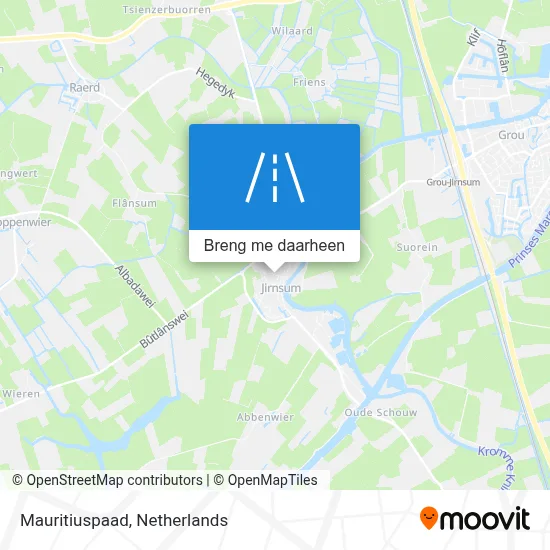 Mauritiuspaad kaart