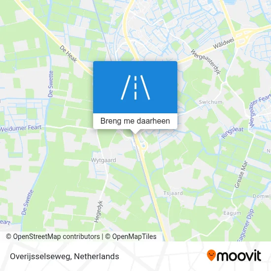 Overijsselseweg kaart