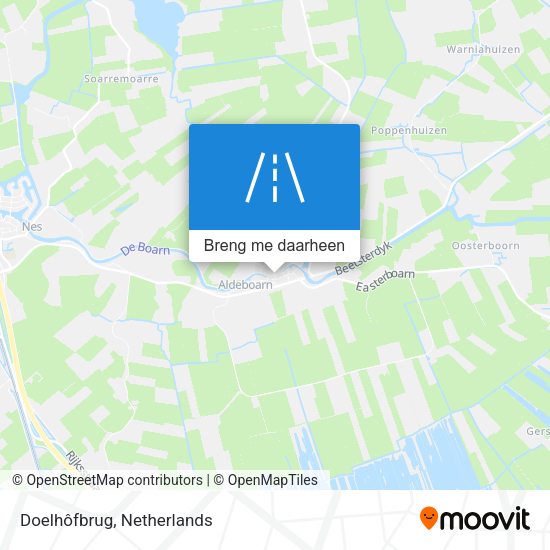Doelhôfbrug kaart