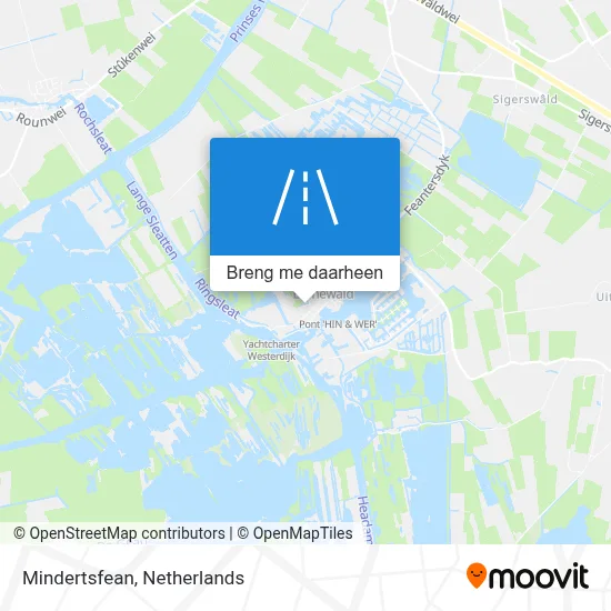 Mindertsfean kaart