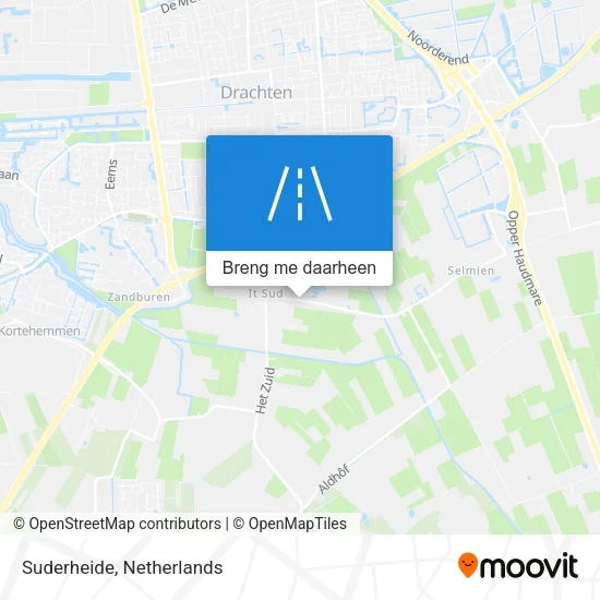 Suderheide kaart