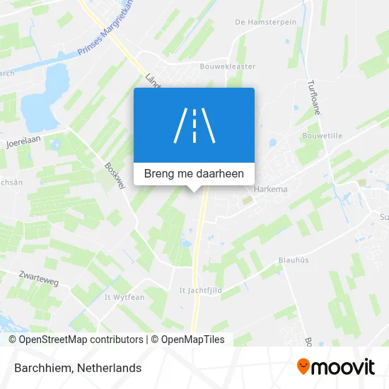 Barchhiem kaart