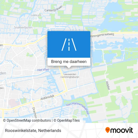 Rooswinkelstate kaart