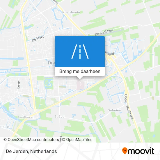 De Jerden kaart