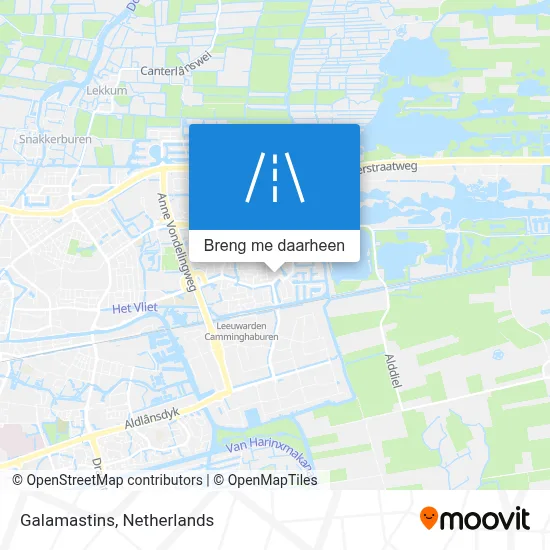 Galamastins kaart