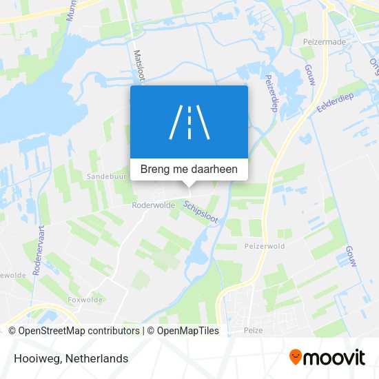 Hooiweg kaart