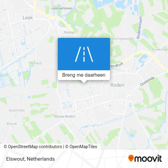 Elswout kaart