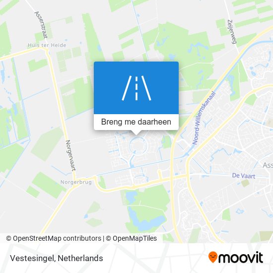 Vestesingel kaart