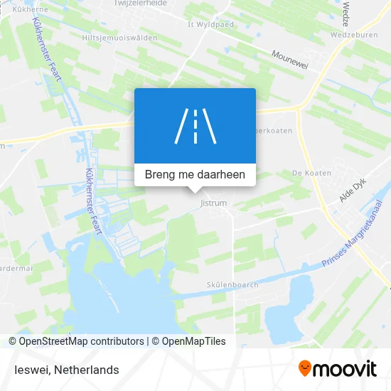 Ieswei kaart