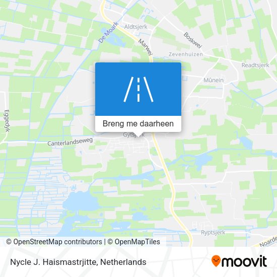 Nycle J. Haismastrjitte kaart
