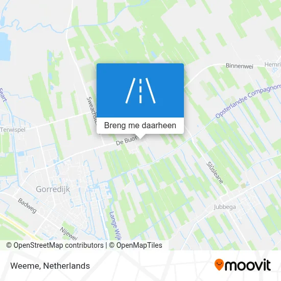 Weeme kaart