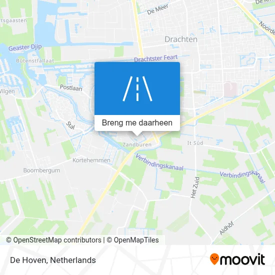 De Hoven kaart