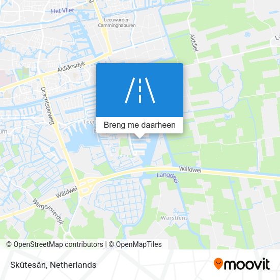 Skûtesân kaart