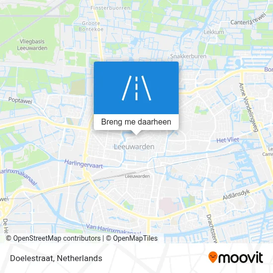 Doelestraat kaart