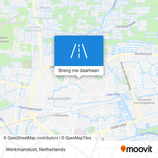 Werkmanslust kaart