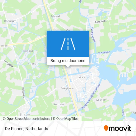 De Finnen kaart
