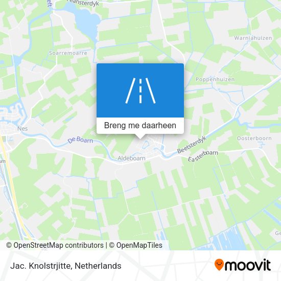 Jac. Knolstrjitte kaart