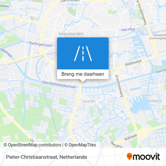 Pieter-Christiaanstraat kaart