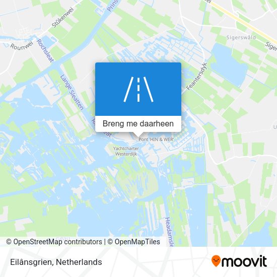 Eilânsgrien kaart