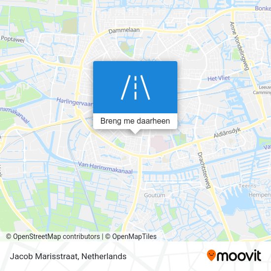 Jacob Marisstraat kaart
