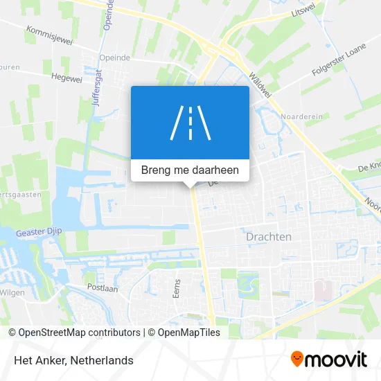 Het Anker kaart