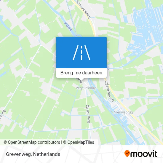 Grevenweg kaart
