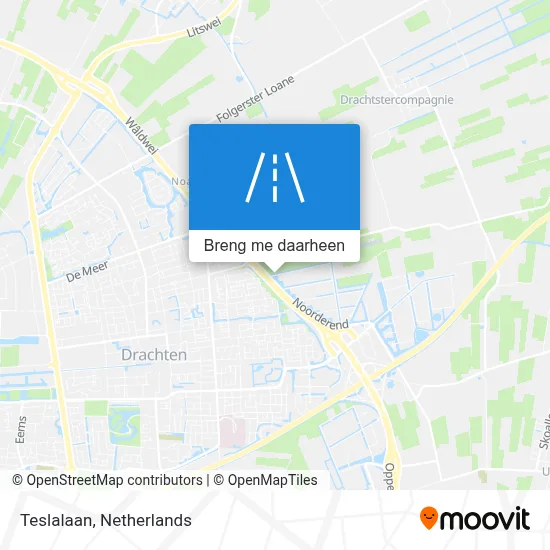 Teslalaan kaart