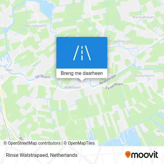 Rinse Walstrapaed kaart