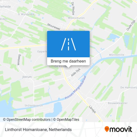 Linthorst Homanloane kaart