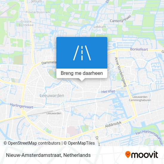 Nieuw-Amsterdamstraat kaart