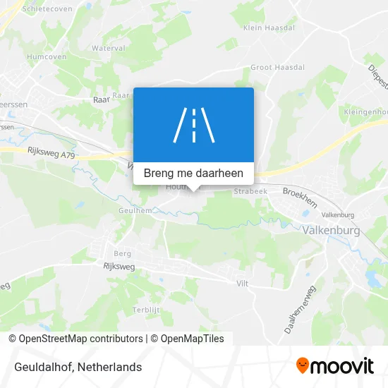 Geuldalhof kaart