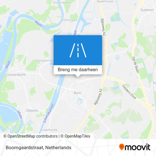 Boomgaardstraat kaart
