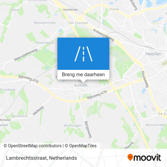 Lambrechtsstraat kaart