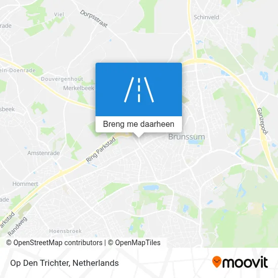 Op Den Trichter kaart