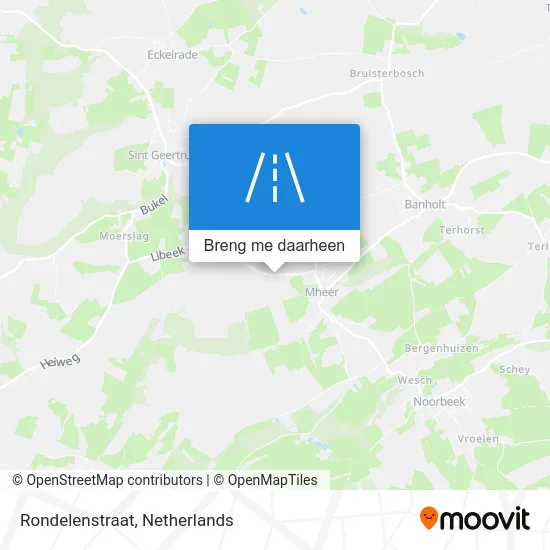 Rondelenstraat kaart