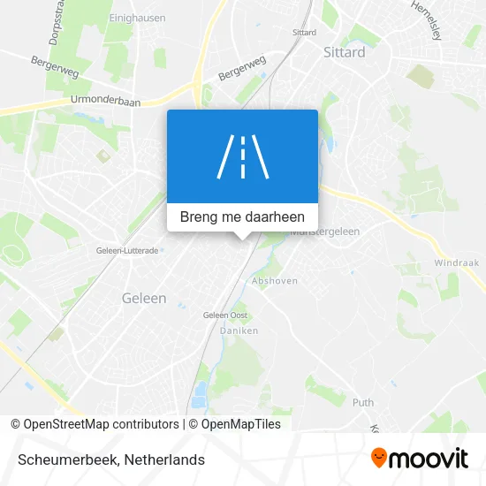 Scheumerbeek kaart