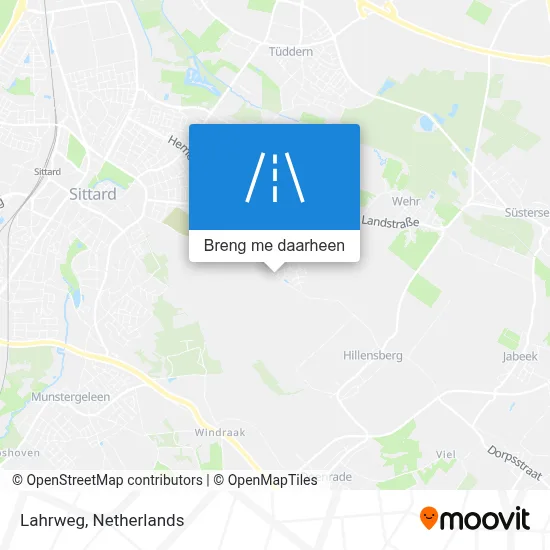 Lahrweg kaart