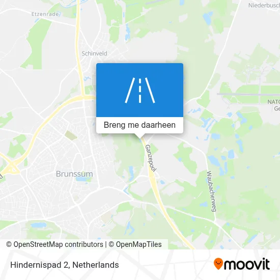 Hindernispad 2 kaart