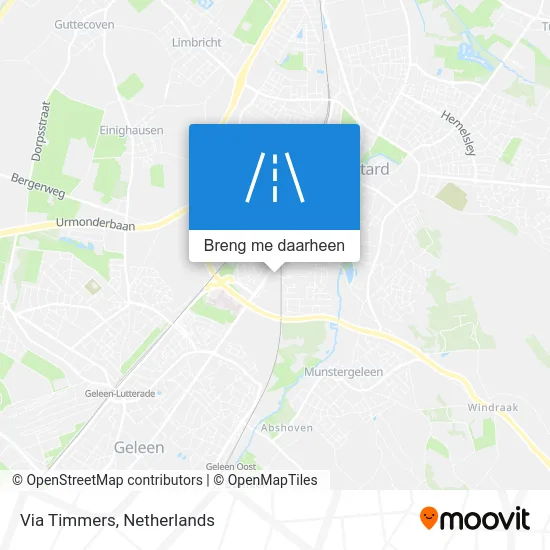 Via Timmers kaart