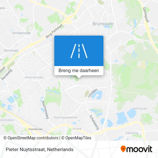Pieter Nuytsstraat kaart