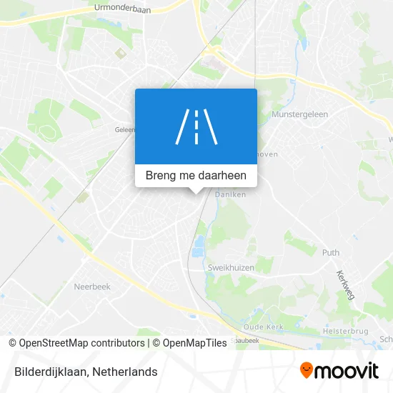 Bilderdijklaan kaart