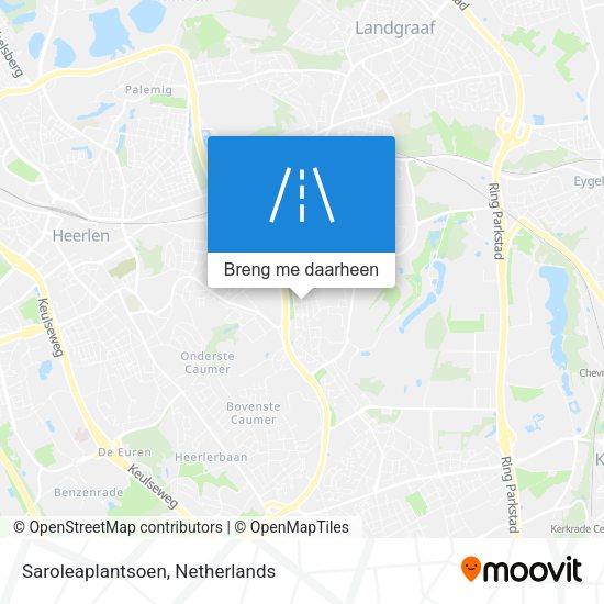 Saroleaplantsoen kaart
